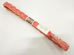未使用品　正絹　手組帯締め